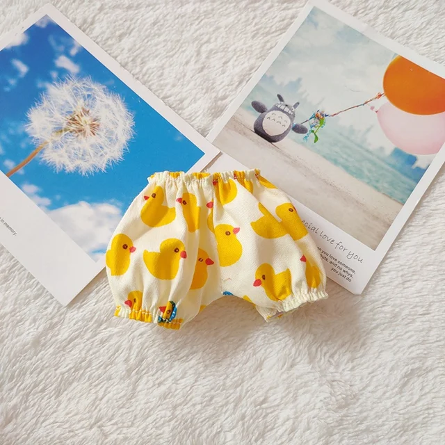 Labubu Idol 17cm Mini Plush Doll Bloomers – Cute DIY Trousers & Shorts Outfit, Perfect Kid Gift & Doll Accessories 5