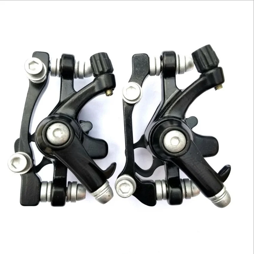 160mm Disc Brake Set-Front/Rear Bicycle Braking System with Colored Calipers