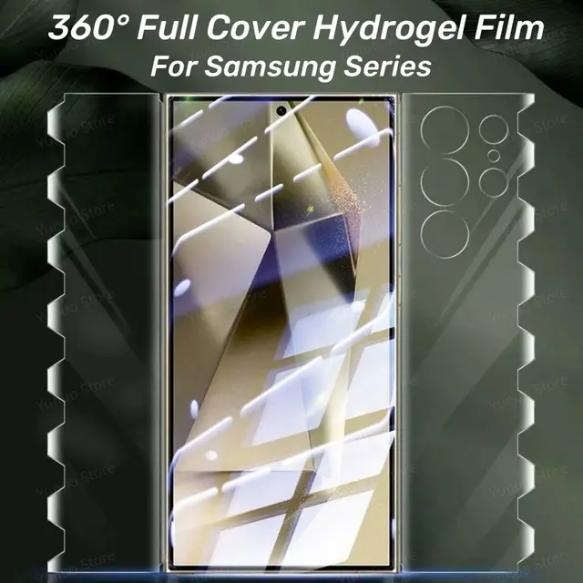 삼성 S23 울트라와 기타 기기에 360° 완벽 보호: 갤럭시 하이드로겔 필름 소개