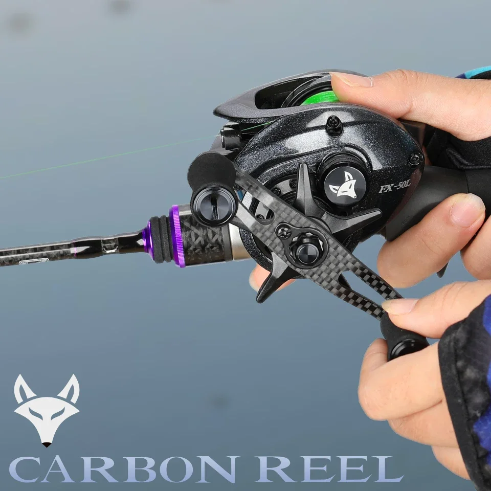 リール SPIRIT FOX TSURINOYA-超軽量フィッシングリール,spirit fox 50,長距離