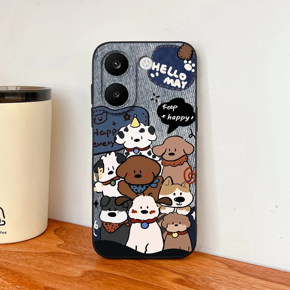 Creative Fruit Pattern Slim Silicone Phone Case with Lens Protection - Soft Back Cover