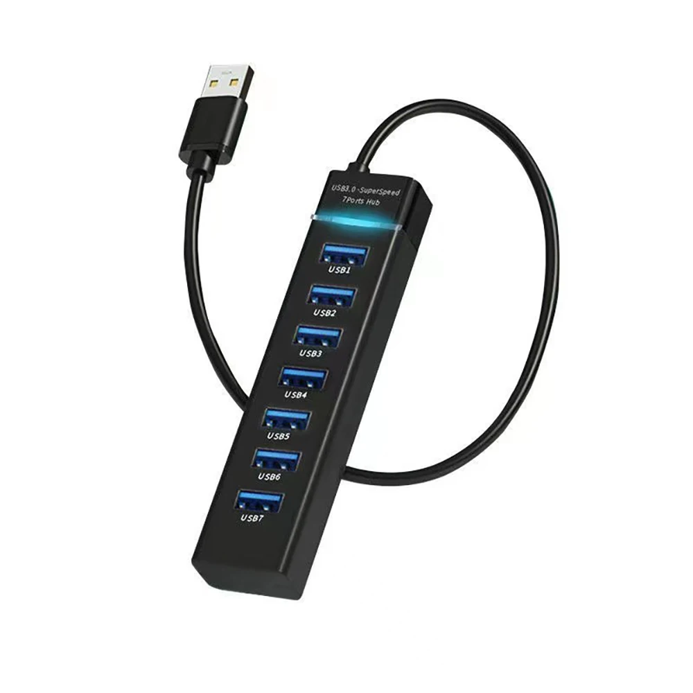 USB 3.0 2.0 HUB كابل الفاصل USB القرص لوحة المفاتي...