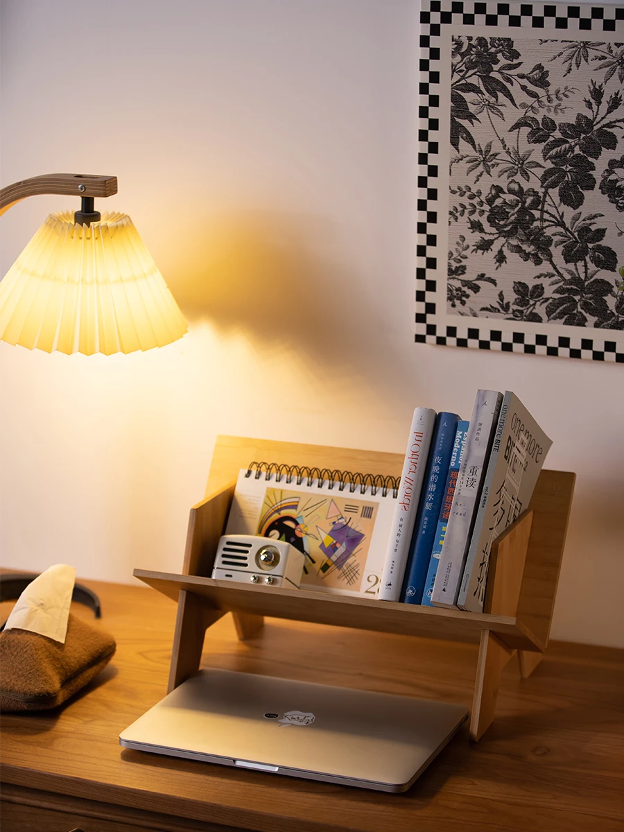 Desk Shelf Simple Bookshelf Combination On The Desk Space Saving Storage Rack For Students