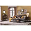 Coffee Table with Thicker Legs, Espresso Wood Coffee Table with Storage for Living Room 40 Inches 3