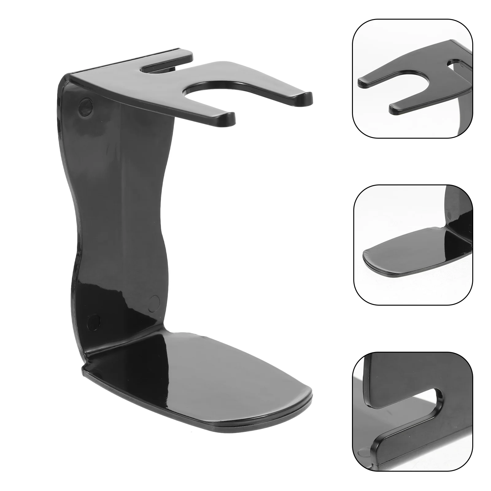 

Safety Razor Stand Razor And Brush Holder Shaving Brush Display Stand Shaving Accessory Men Black Holder Shaving Tool Stand