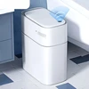 Smart Touchless Trash, Inductive Intelligent Home Garbage Disposer, 220v Plastic Slim Trash Bin Dogproof 1