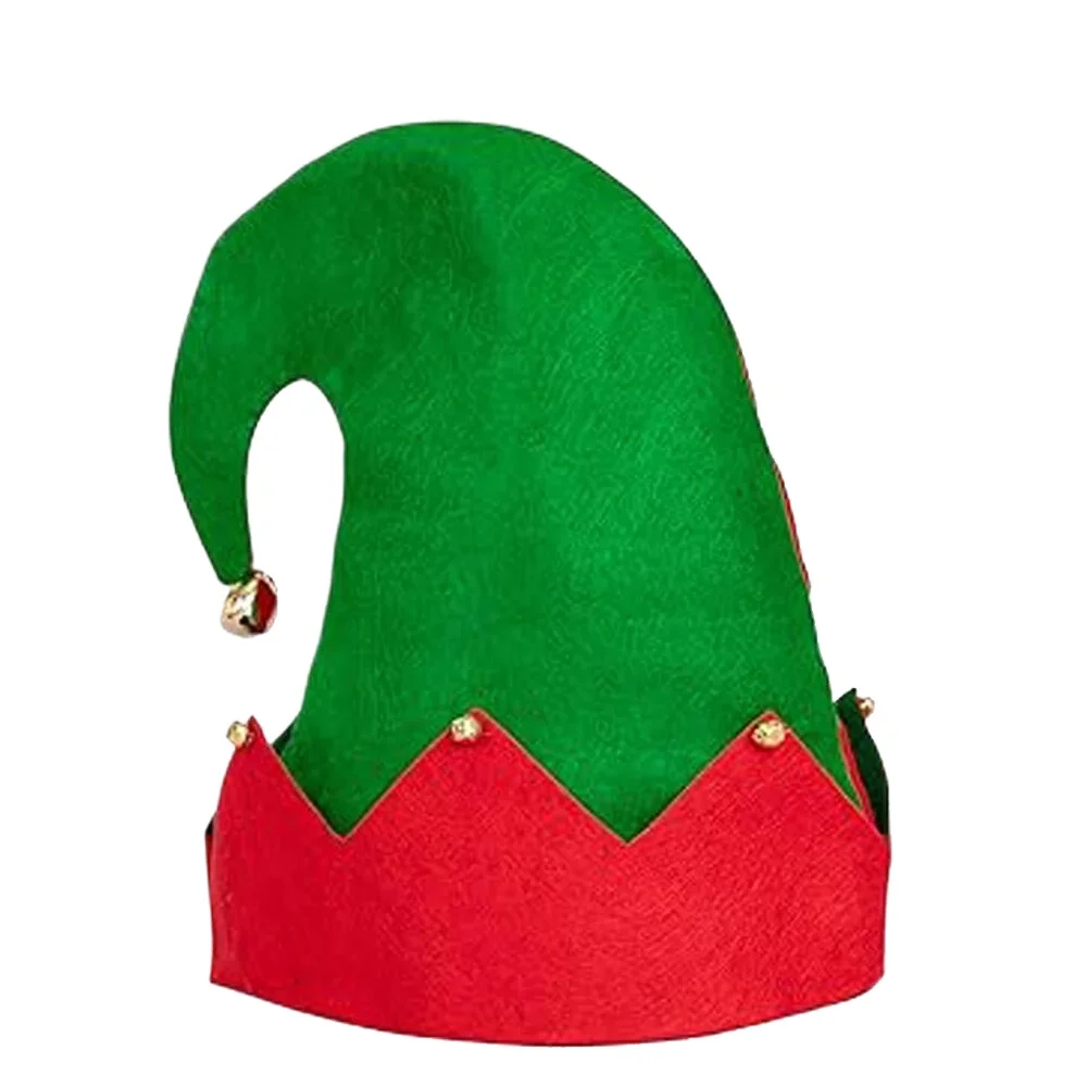 Christmas Hat Red Plush Santa Hats For Adult Kids Winter Christmas Caps Festive Xmas Party New Year Decorations 1PC