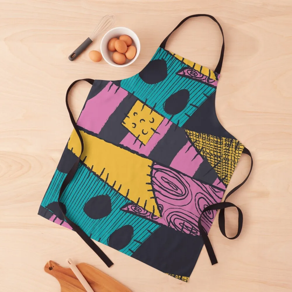 

Nightmare Sewn Pattern Apron Bib For Kitchen professional hairdressing Women's Dress Things For The Home Apron