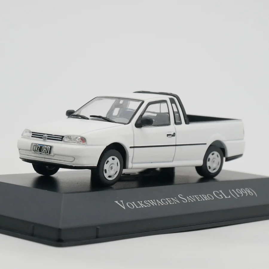 

Масштаб 1:43 литый под давлением сплав Volkswagen Saveiro GL1998 пикап модель автомобиля классика ностальгия подарок для взрослых сувенир статический дисплей