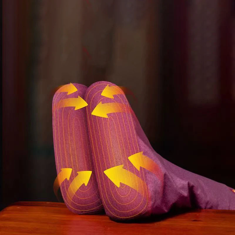 Electric Leg Massager Winter Thermal Knee Pad 9-Speed Hot Compress Relax Muscles Promote Blood Circulation with Remote Control