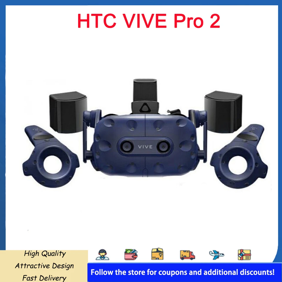HTC VIVE PRO2 VR ヘッドマウントディスプレイ 単体モデル VR向け VIVE