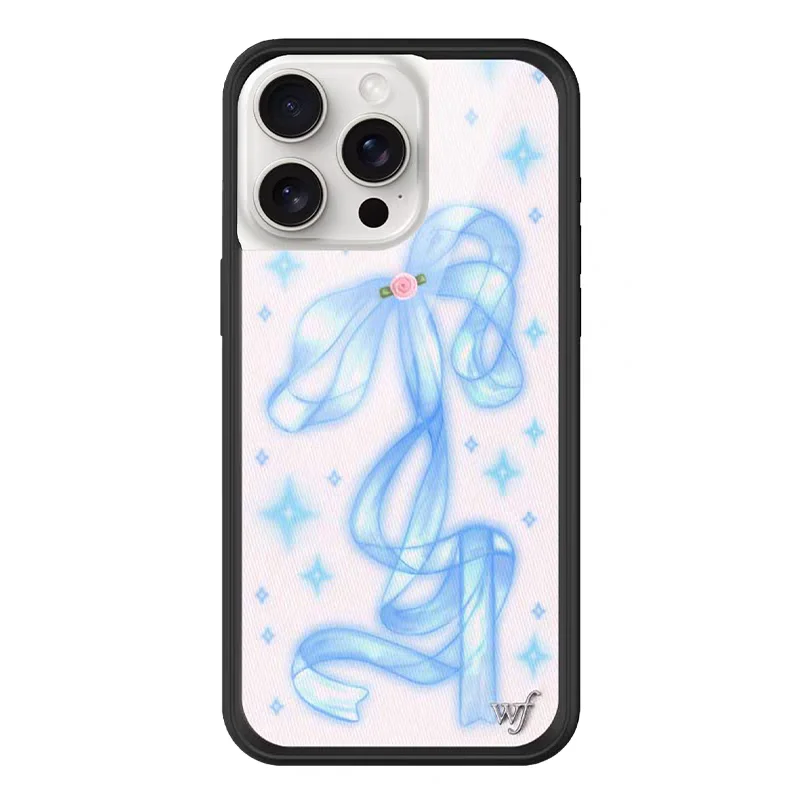 Floral Cartoon Animal Acrylic Phone Case - Wildflower Kawaii Design