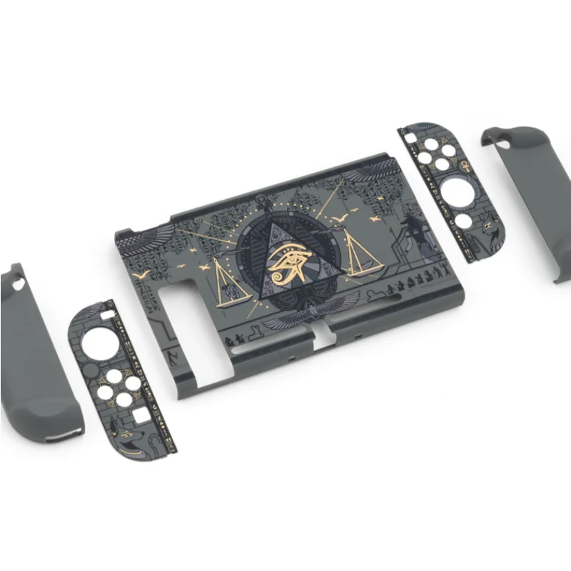 Capa de Cristal para Nintendo Switch Oled ns Joy-con Controlador de Proteção da Pele Case Protetor Completo - Image 5