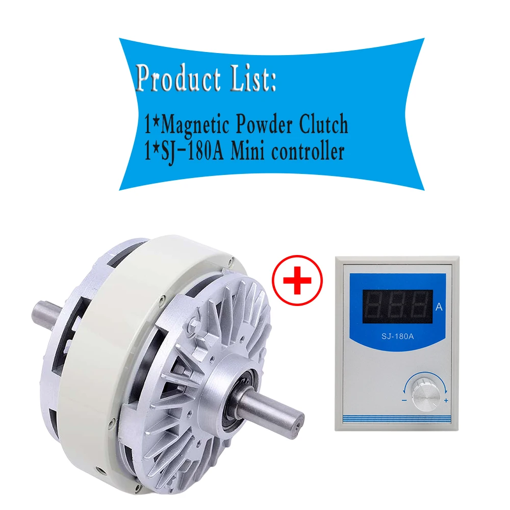 薄型磁性粉ブレーキ、張力コントローラキット、1500rpm中空シャフト