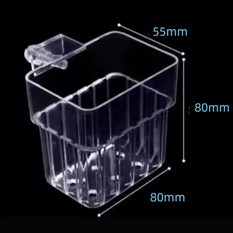 Transparent Hanging Aquarium Plant Holder for Aquatic Cultivation and Decoration