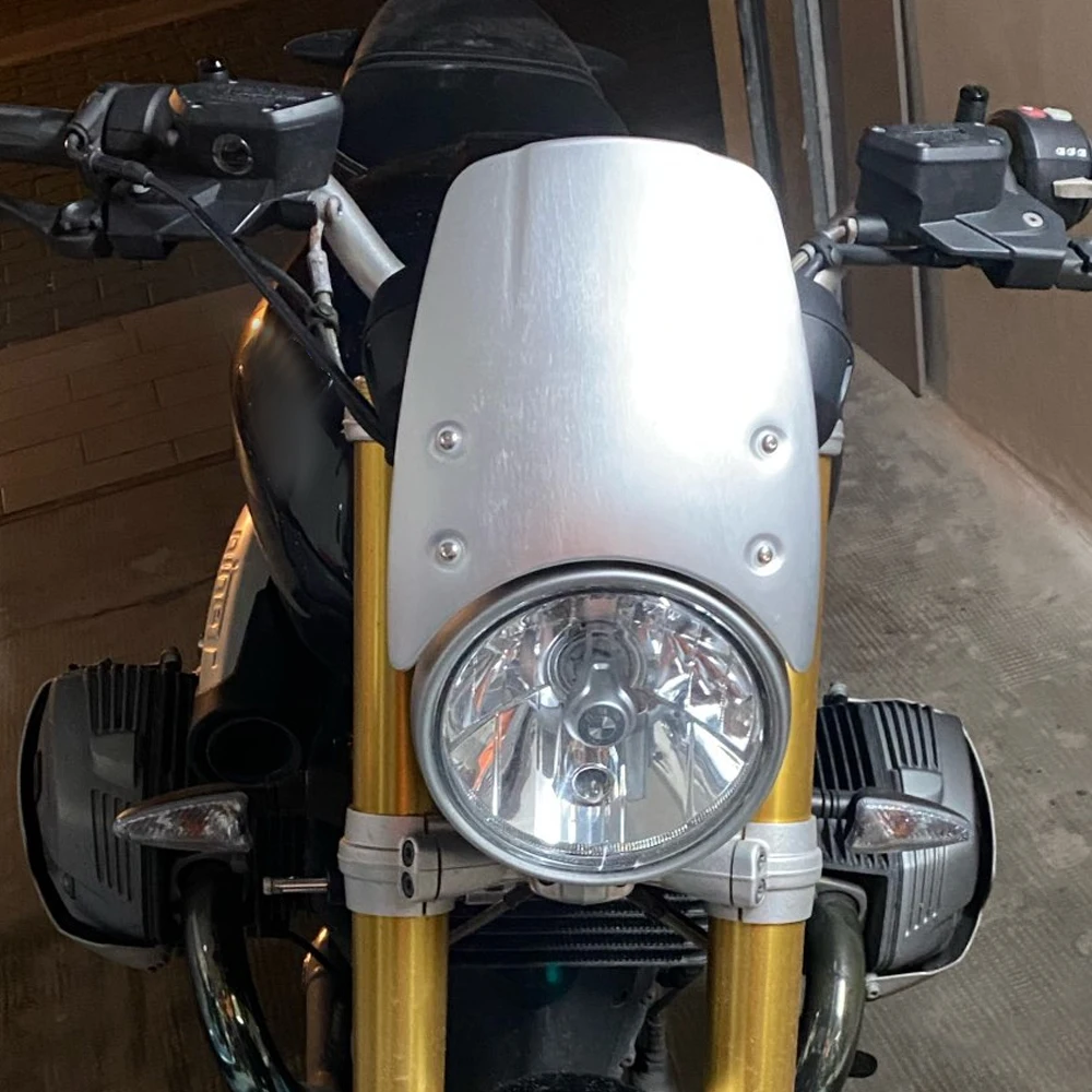 BMW R Nine T R9T R NINET 40 Years Racer Pure 2014-2022 헤드라이트 페어링 윈드스크린 디플렉터 커버용 오토바이 윈드실드