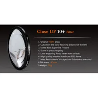 KnightX Macro Close Up Lens Filter +10 Filter Kit 49mm 52mm 55mm 58mm 62mm 67mm 72mm 77mm for Canon Nikon Sony Cameras - Image 2