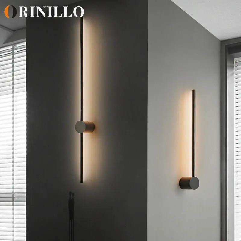 Modern Minimalist LED Wall Lamp Home Indoor Decor wall Sconce For Living Room Bedroom Bedside Lustres Backgroud Light Decoration main image 0