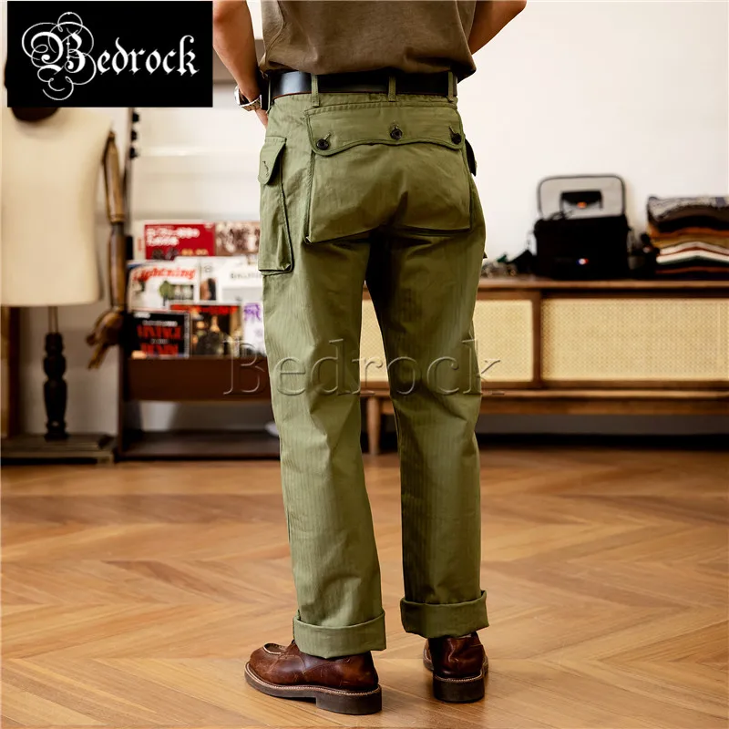 P-44 Monkey Pants Men's Military Style HBT Cargo Trousers