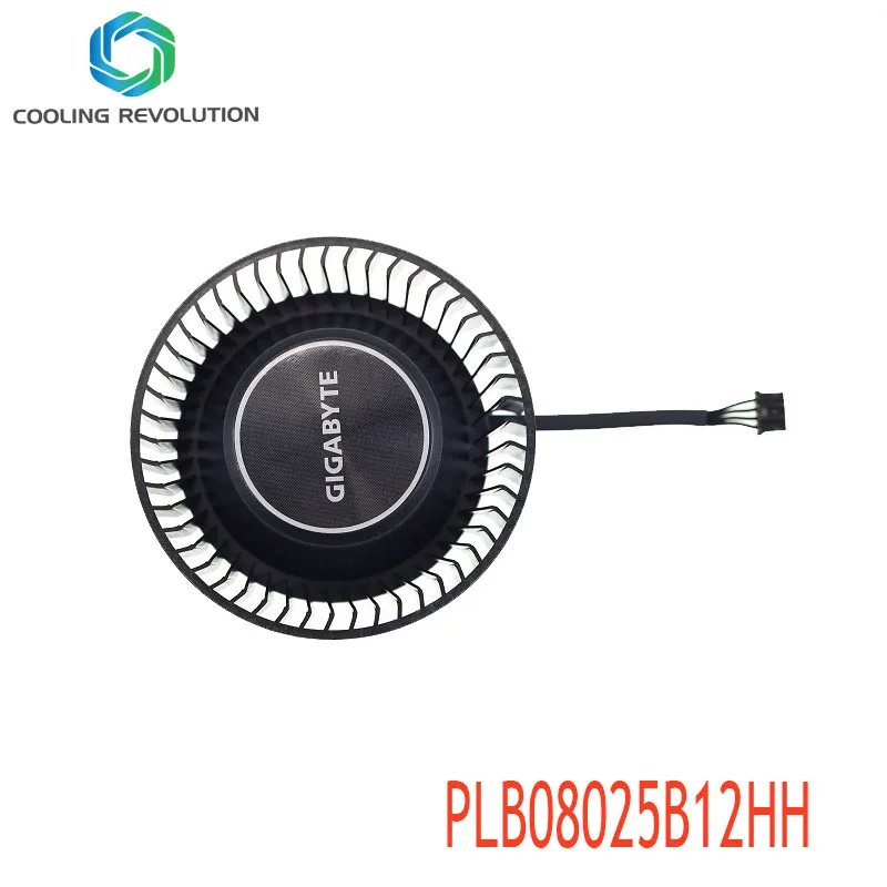 Plb08025B12Hh Dc12V 2.50A 4Pin Scheda Grafica Ventola Di Raffreddamento Per Gigabyte Rtx3080 3080Ti 3090 Turbo