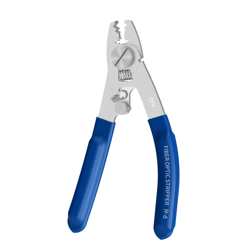 OFV CFS-3 Six-port Fiber Optical Stripper Wire Strippers FTTH Tools Optical Fiber Stripping Pliers all in one