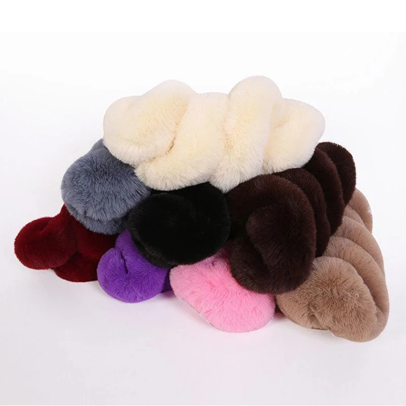 Deluxe Plush Winter Car Steering and Gear Cover Set - Luxuriously Soft and Warm