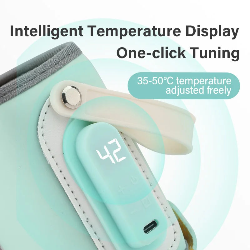 Portable Baby Bottle Warmer USB Charging Feeding Bottle Heat Keeper Travel Warmer Cover Heater Outdoor Bottle Feeding Warmer 4