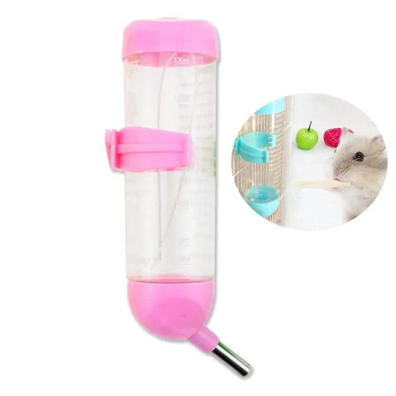 

Pet Dog Water Dispenser, Hanging Automatic Water Drinking Feeder With No Drip Stainless Steel Ball For Small/Medium Puppy Animal