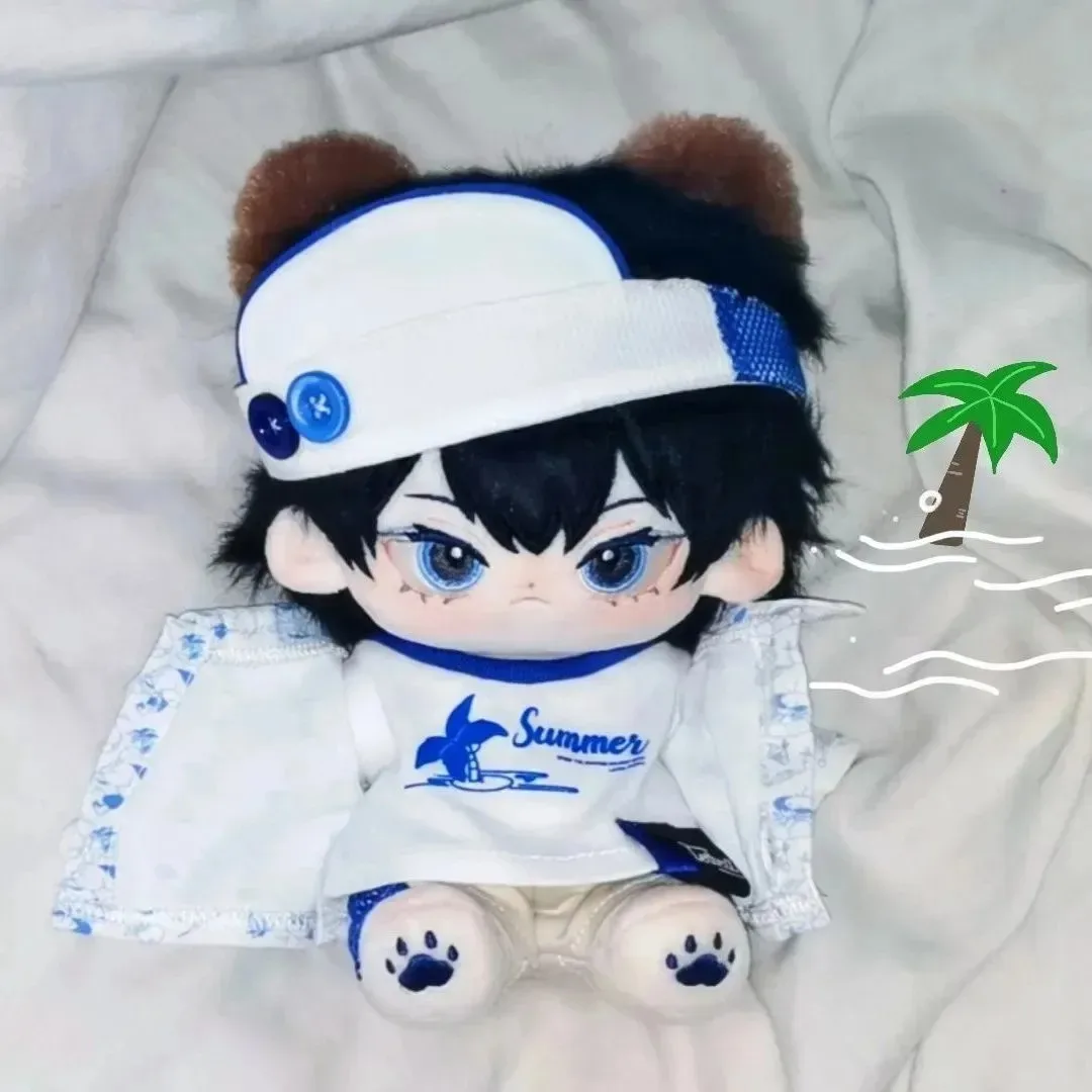 

Tobio Kageyama Attributes Plush Doll Body Change Clothes Anime Haikyuu!! Cartoon Cotton Plushie 20cm Cosplay Pillow Mascot Gift