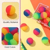 5/12pcs 25mm Bouncing Balls Rubber Elastic Ball Mixed Style Children Indoor and Outdoor Toy Balls Float Ball Birthday Gift TMZ 3