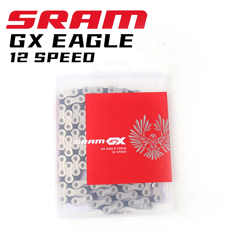 

SRAM GX EAGLE CN 1X12 12-скоростная цепь для горного велосипеда с оригинальной коробкой 126L звенья с блокировкой питания монтируемая велосипедная часть