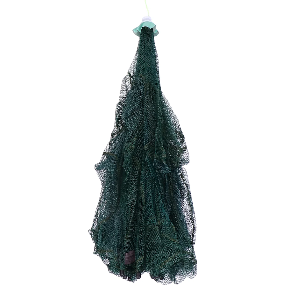 

Umbrella-Shaped Shrimp Net Portable Mesh Holes Fishpot Folding Crab Lobster Net Compact Fishing Net Fishing Accessories
