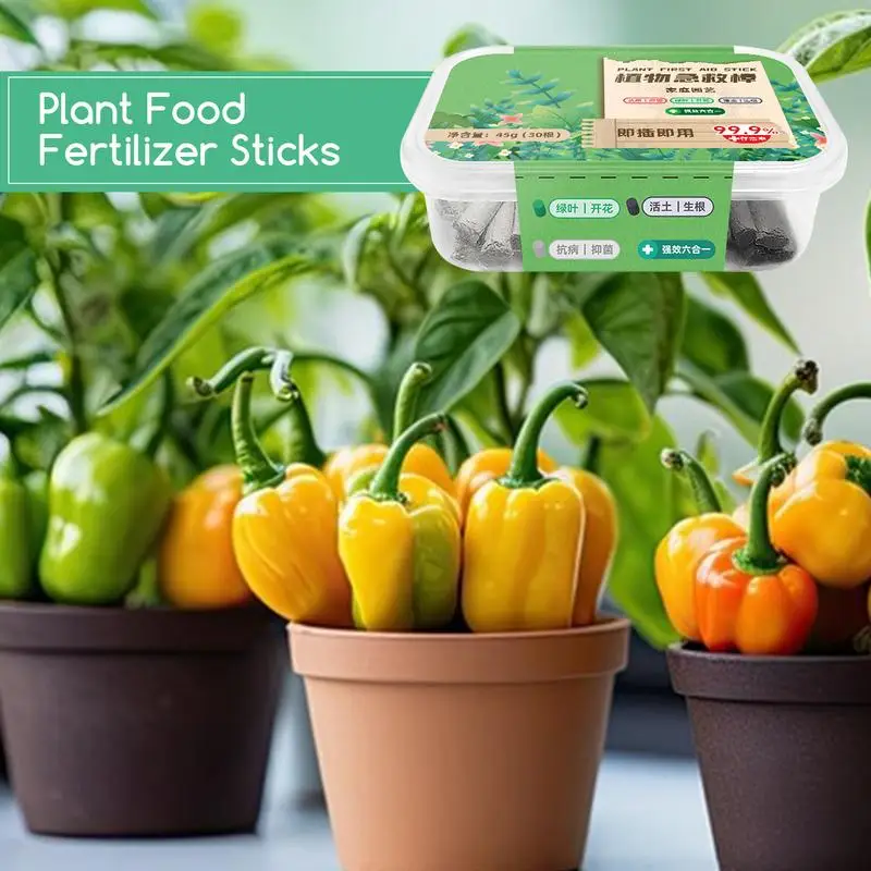 Plant Fertilizer Sticks Universal Potted Plant Navigator Sticks Rooting Fertilizer Bars Indoor Food Spikes for