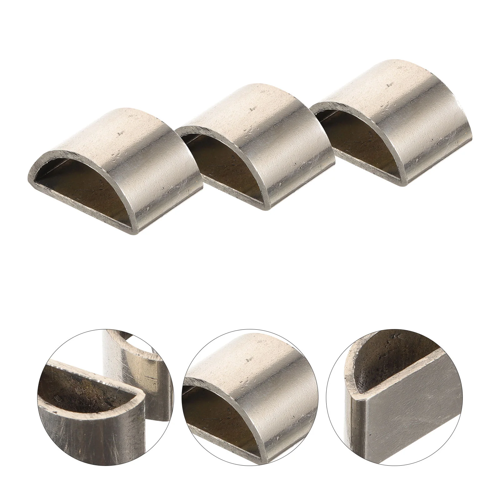 

Violin Bow Ferrule Violin Replacement Part Copper Semicircular Violin Making Ring String Body Ferrules String