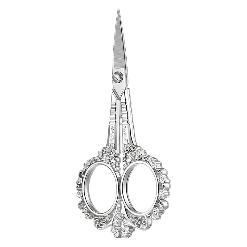 Vintage Scissors Stainless Steel Sewing Scissors Tailor Thread Embroidery Fabric Needlework Scissor Household Scissors Sewing