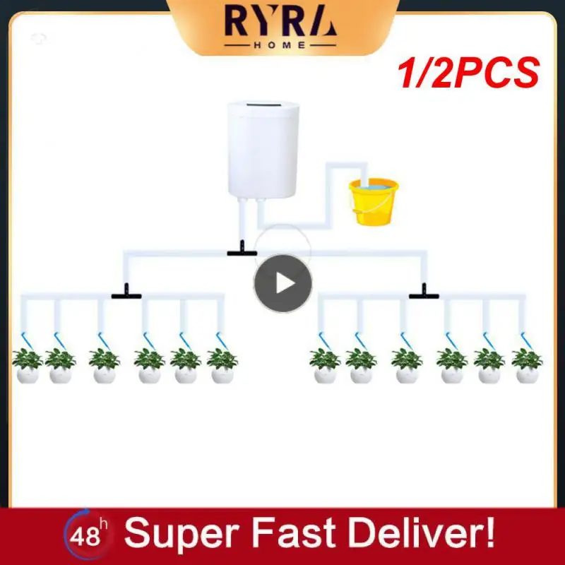 

1/2PCS Pumps Automatic Watering Kit Automatic Timer Watering Device Drip Irrigation Indoor Plant Watering Device Garden Gadget