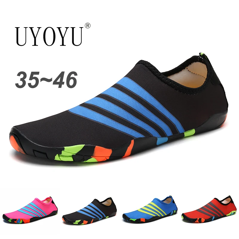 

2023 Aqua Water Swimming Men Women Beach Barefoot Indoor Outdoor Casual Sports River Gym Upstream Exercise Fitness Yoga Shoes