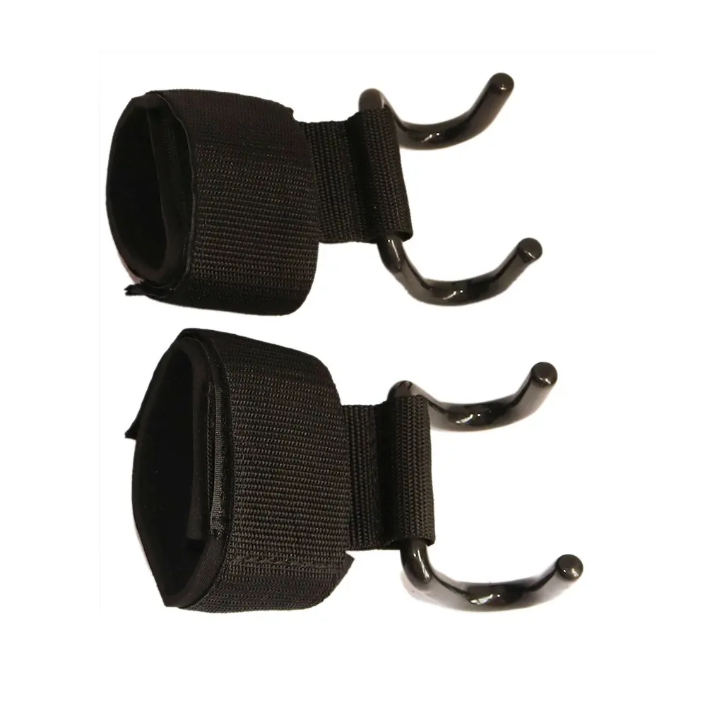Weight Lifting Hooks for Men Heavy Duty Lifting Wrist Straps for Pull ups Deadlift Straps Power Grips with Padded Wo lifting hook