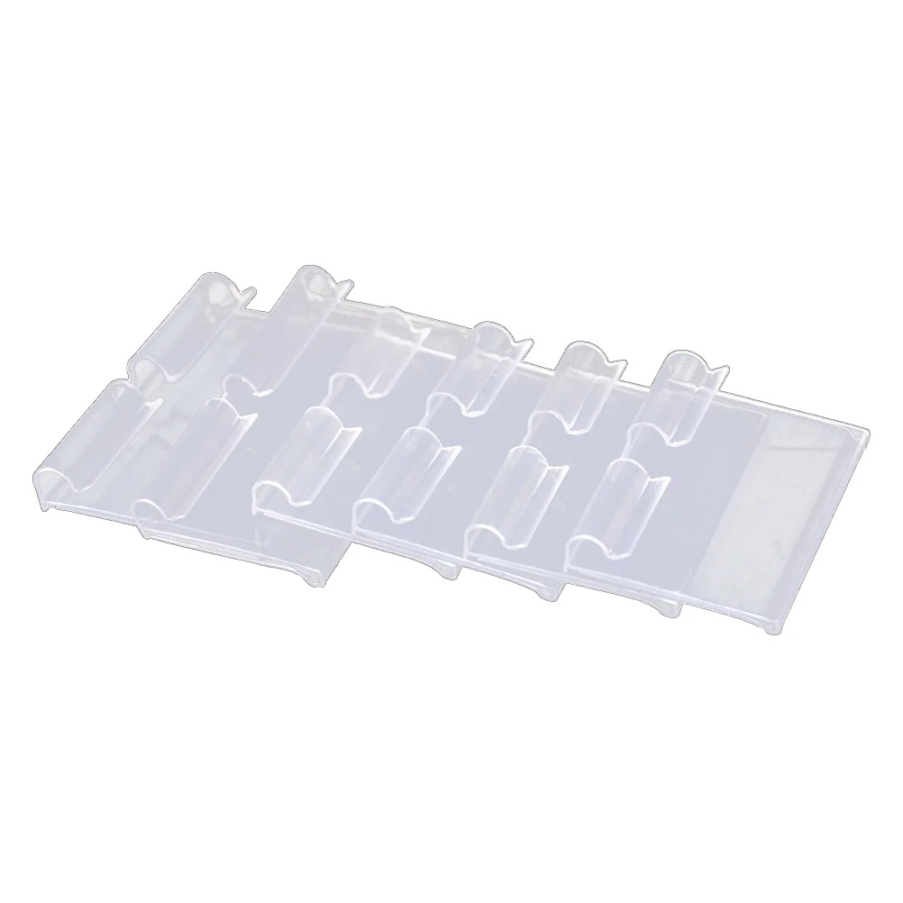 

10pcs PVC Shelf Labels Holder Price Tags Premium Plastic Transparent Price Tag for Supermarket Mall Shop Store