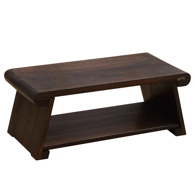 

Складной Деревянный японский чайный столик для гостиной, мебель, низкий современный минималистичный компактный кофейный столик-татами, деревянный складной стол