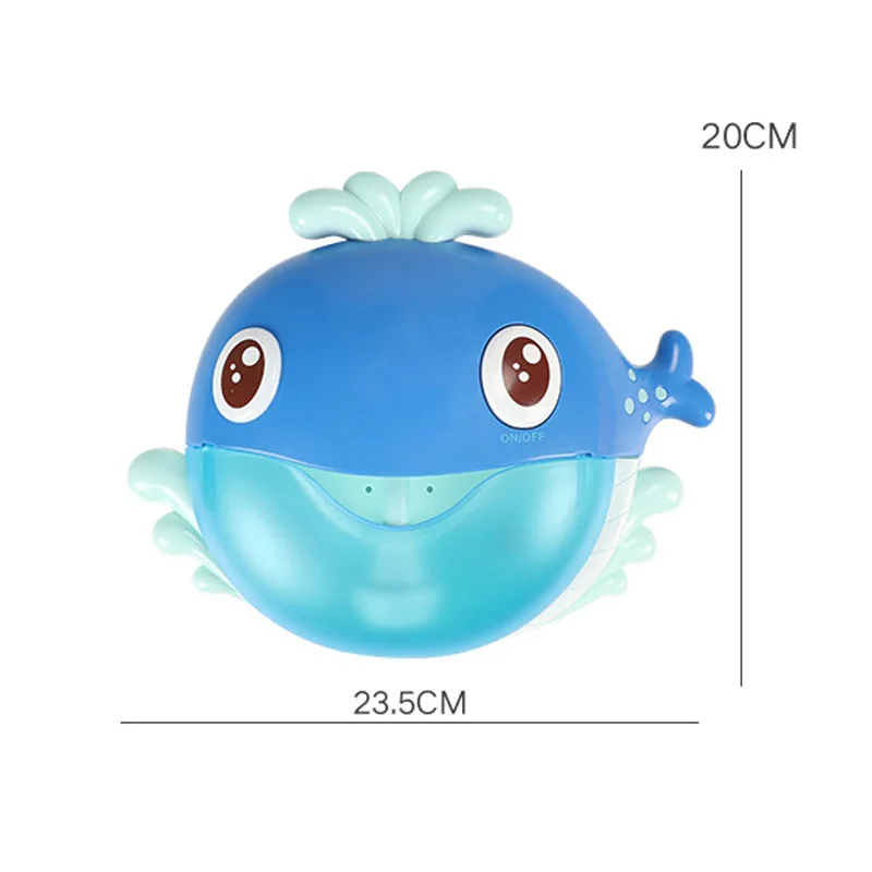 Outdoor Blowing Bubble Frog&Crabs Baby Bath Toy Bubble Maker Swimming Bathtub Soap Machine Toy for Children With Music Water Toy 5