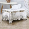 1PC European Style Tissue Box, Home Kitchen, Living Room, Bedroom, Restaurant, Bar, Hotel Napkin Extraction Box, Plastic Box 3