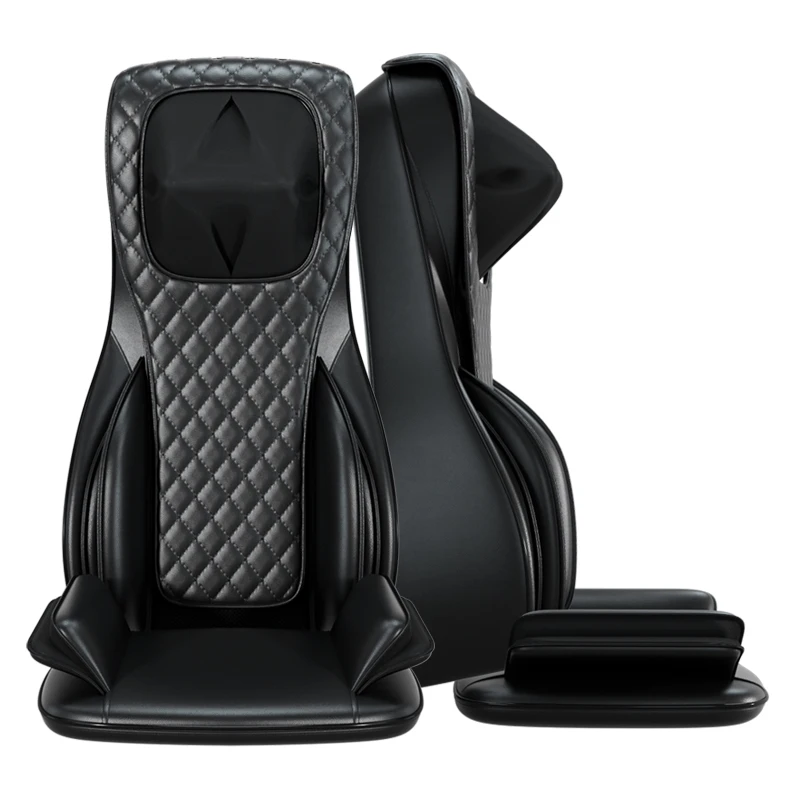 Electric Full Body Massage Cushion Seat Chair Air Compress Heat Shiatsu Tapping Deep Kneading Vibration Back Massager Relaxation 6