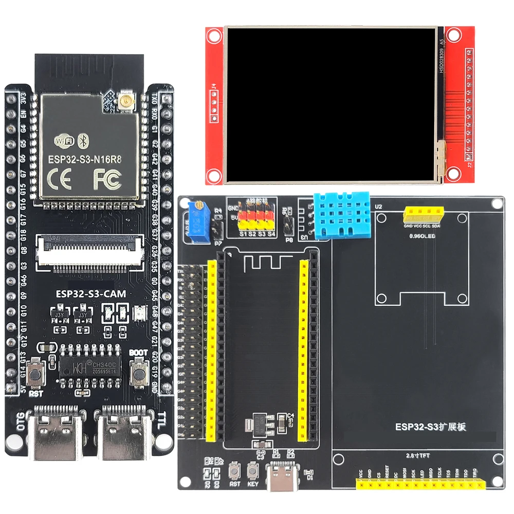 รูปสินค้า ชุดพัฒนา ESP32 S3 จอ 2.8 นิ้ว Wi-Fi 2.4G พร้อม PSRAM