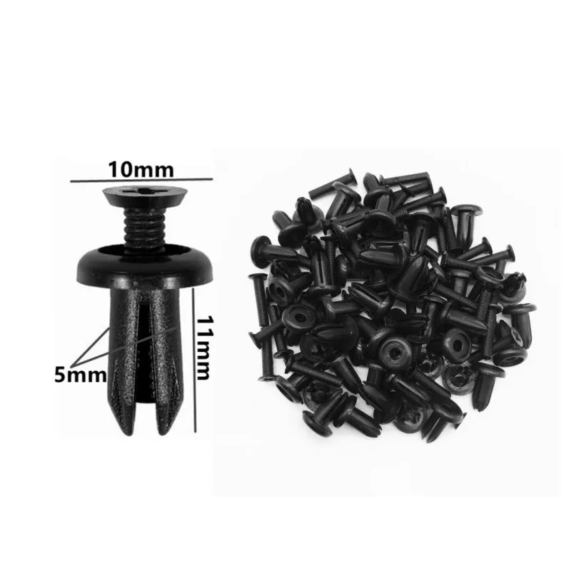 Fixation de pare-chocs en plastique avec vis à trou, clip de garde-boue,  Audi, Toyota, VW, Buick, Honda Renault, Nissan, 5mm,6mm, 7mm, 8mm, 9mm,  10mm, 20 pièces - AliExpress