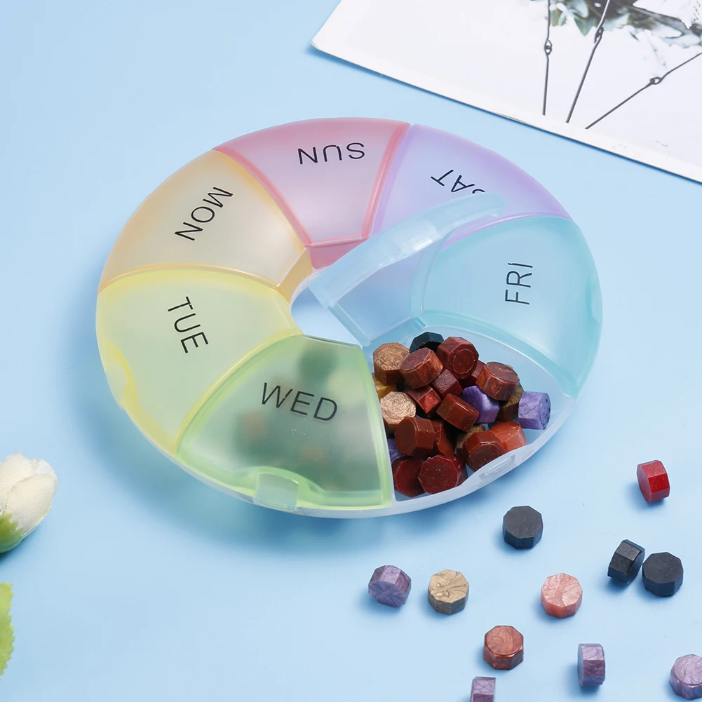 2X 14,6L Boîte À Médicaments, Portable À Deux Couches Avec Poignée De Transport, Armoire À