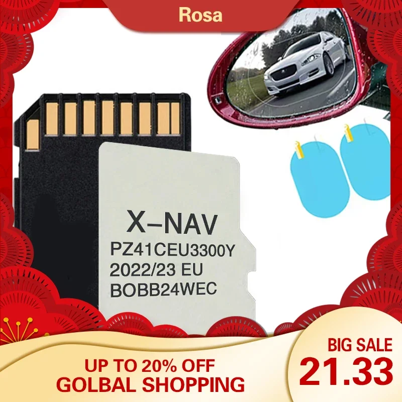 8Gb Ultimo Aggiornamento Mappe Eu Ru Uk Per Toyota Aygo 2022-2023 Navigation Tf Card X-Nav Sat Nav Spedizione Gratuita