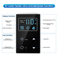 Nouveau chauffe-eau instantané sans réservoir 10L en cuivre et acier inoxydable, à température constante stable, 2,2 GPM, pour camping, camping-car et voiture, à gaz 6
