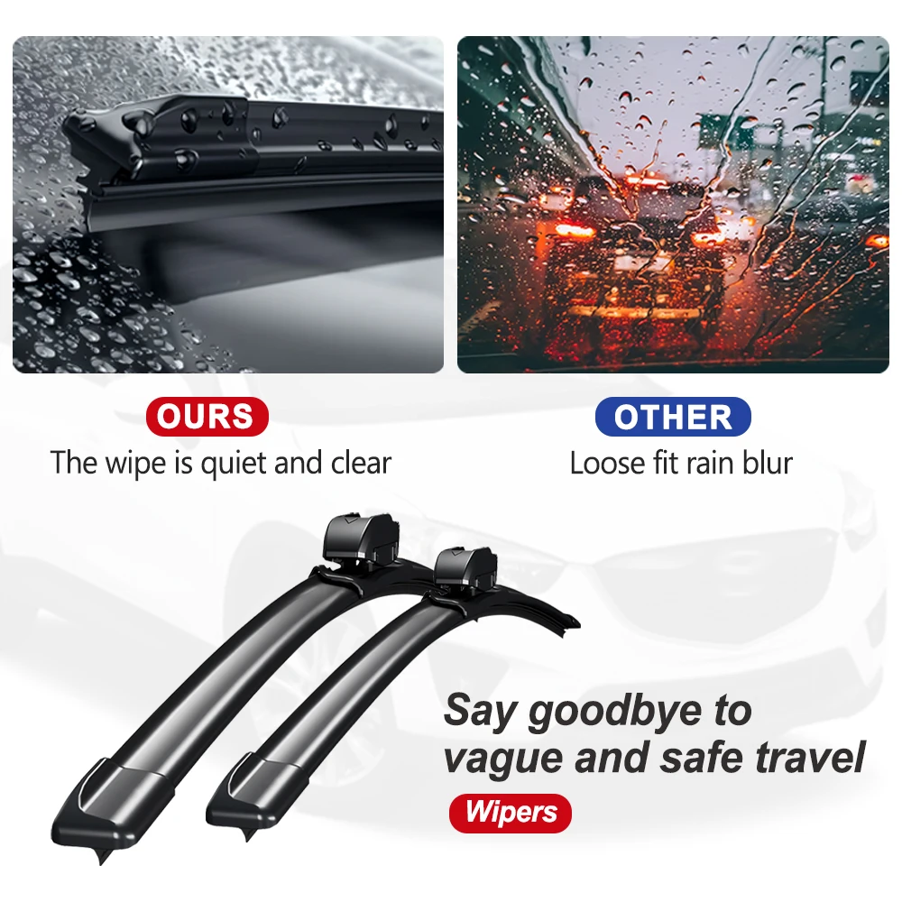 Durable Silent Front Wiper Blades