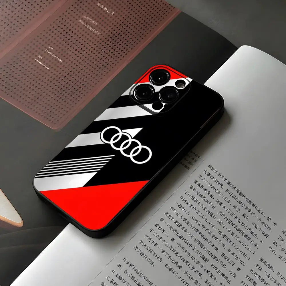 

Sports Car Audi Phone Case for iphone 15 12 14 se 2020 2022 pro max 11 13 xr x xs mini plus funda shell cover